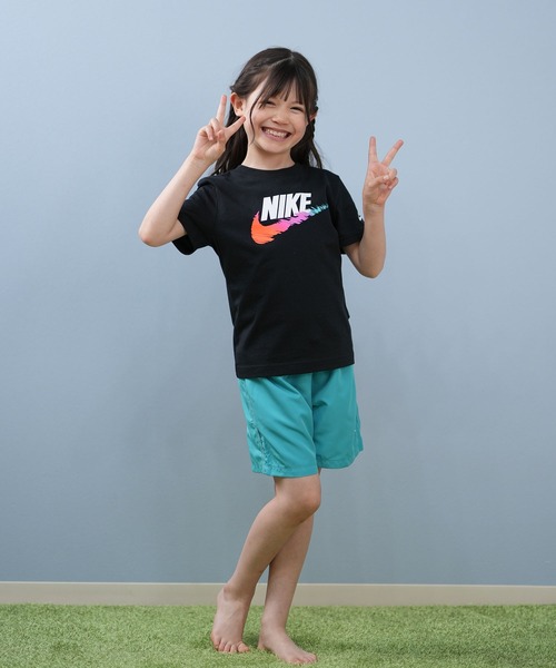 NIKE(ナイキ)の「NIKE/ナイキ 86M843 キッズ Tシャツ 86M843(Tシャツ/カットソー・キッズ・ブラック/グレー・4:105cm/5:110cm/6:115cm/7:120cm)」の7枚目の写真