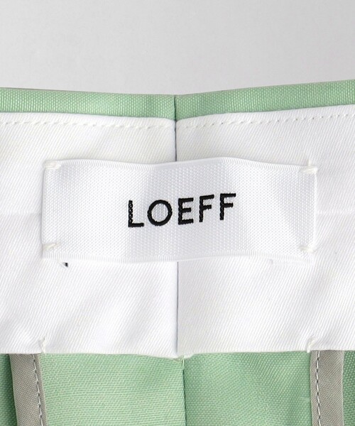 セール】＜LOEFF＞ポプリン インタック アジャスト パンツ MEN'S