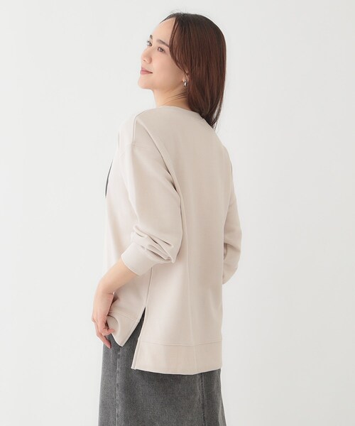 SHOO・LA・RUE(シューラルー)の「【洗える/S-LL】選べる3柄 グラフィックスウェット(Tシャツ/カットソー・レディース・グレー系1/ライトイエロー系2/ライトグレー系2/グレー系その他/ホワイト系3/ベージュ系その他5・01/02/03/04)」の18枚目の写真