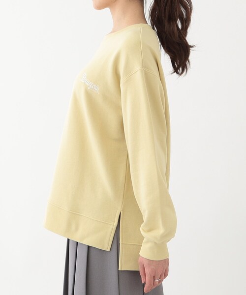 SHOO・LA・RUE(シューラルー)の「【洗える/S-LL】選べる3柄 グラフィックスウェット(Tシャツ/カットソー・レディース・グレー系1/ライトイエロー系2/ライトグレー系2/グレー系その他/ホワイト系3/ベージュ系その他5・01/02/03/04)」の7枚目の写真