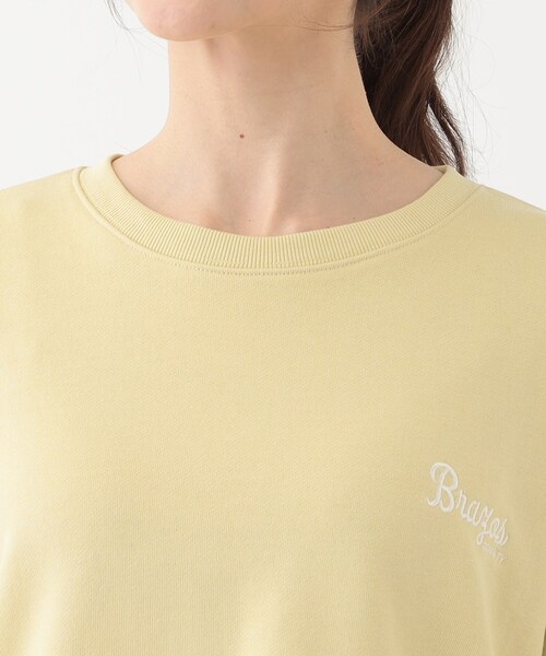 SHOO・LA・RUE(シューラルー)の「【洗える/S-LL】選べる3柄 グラフィックスウェット(Tシャツ/カットソー・レディース・グレー系1/ライトイエロー系2/ライトグレー系2/グレー系その他/ホワイト系3/ベージュ系その他5・01/02/03/04)」の9枚目の写真
