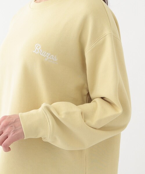 SHOO・LA・RUE(シューラルー)の「【洗える/S-LL】選べる3柄 グラフィックスウェット(Tシャツ/カットソー・レディース・グレー系1/ライトイエロー系2/ライトグレー系2/グレー系その他/ホワイト系3/ベージュ系その他5・01/02/03/04)」の10枚目の写真