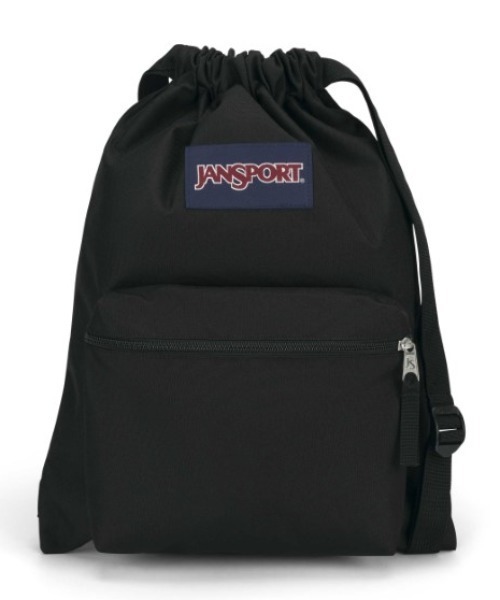 JANSPORT(ジャンスポーツ)の「JanSport/ジャンスポーツ ナップサック DRAW SACK ドローサック BLACK JS0A83LQ008(バックパック/リュック・メンズ・ブラック・FREE)」の1枚目の写真