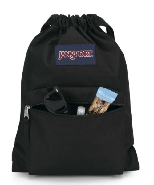 JANSPORT(ジャンスポーツ)の「JanSport/ジャンスポーツ ナップサック DRAW SACK ドローサック BLACK JS0A83LQ008(バックパック/リュック・メンズ・ブラック・FREE)」の8枚目の写真