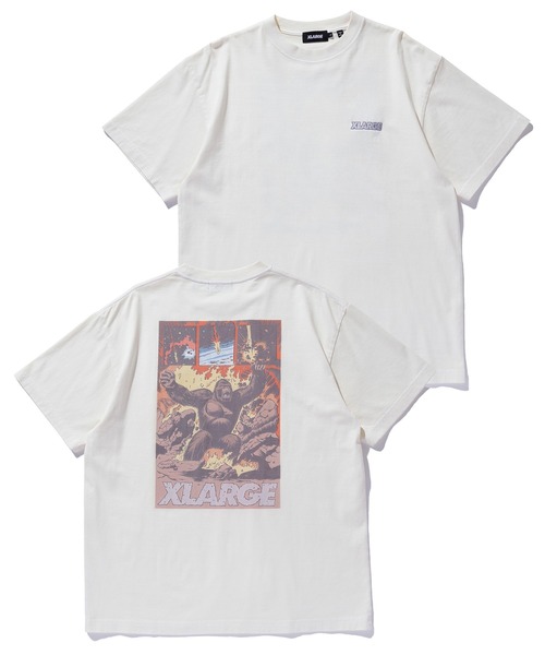 早い者勝ち 大人気 XLARGE COMIC TWO S/S TEE ウォッシュ加工◎ XLARGE COMIC TWO S/S TEE（Tシャツ/カットソー）｜XLARGE