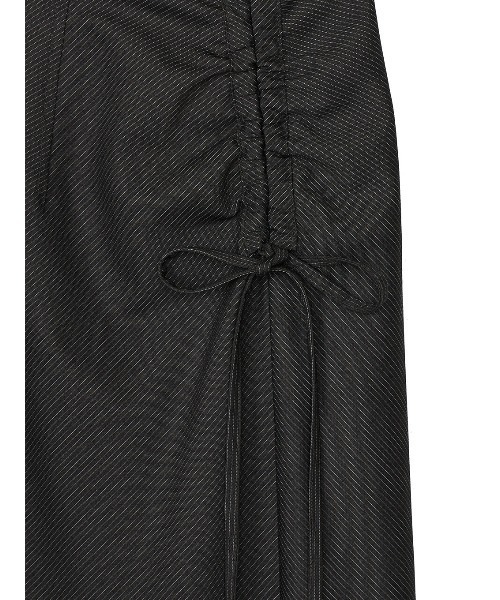STRIPE DARWSTRING LONG SKIRT（スカート）｜Ameri（アメリ）の