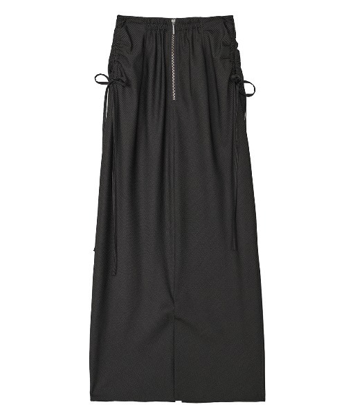 STRIPE DARWSTRING LONG SKIRT（スカート）｜Ameri（アメリ）の