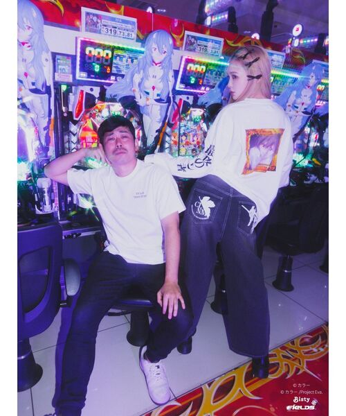 エヴァンゲリオンコラボ】最後のシ者 ロンTEE（Tシャツ