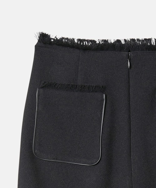 LE CIEL BLEU（ルシェルブルー）の「ツイードカプリパンツ / Tweed Capri Pants（その他パンツ・レディース・ブラック・38/36/34）」の8枚目の写真