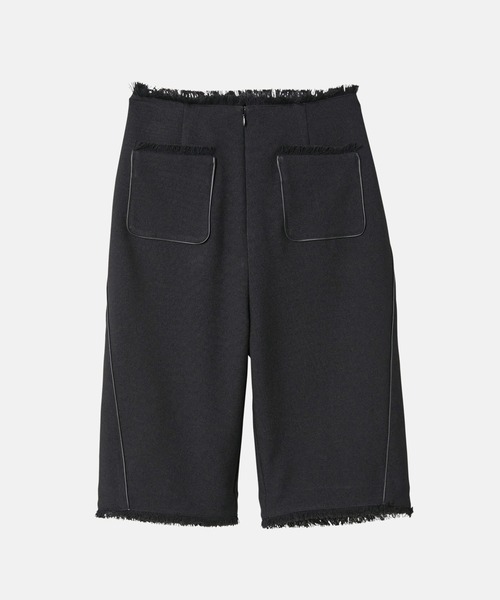 LE CIEL BLEU（ルシェルブルー）の「ツイードカプリパンツ / Tweed Capri Pants（その他パンツ・レディース・ブラック・38/36/34）」の7枚目の写真