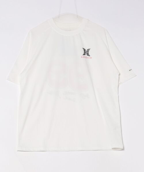 Hurley for RHC PHANTOM ラッシュT Black White メンズ/ラッシュガード/レギュラーフィット｜Hurley（ハーレー）Japan