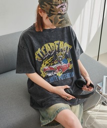 WEGO/ヴィンテージウォッシュグラフィックBIGT