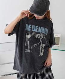 WEGO/ヴィンテージウォッシュグラフィックBIGT