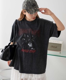 WEGO | WEGO/【25年春夏新作】ヴィンテージウォッシュグラフィックBIGT(Tシャツ/カットソー)