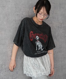 WEGO/ヴィンテージウォッシュグラフィックBIGT