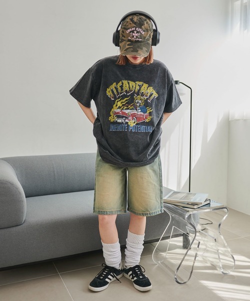 WEGO（ウィゴー）の「WEGO/ヴィンテージウォッシュグラフィックBIGT（Tシャツ/カットソー・レディース・その他6/その他4/その他1/その他2/その他3/その他5/その他7/その他9/その他8/その他10/その他11/その他12/その他13/その他14/その他16/その他15・FREE）」の22枚目の写真