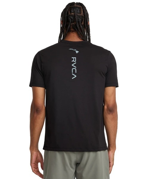 RVCA(ルーカ)の「RVCA メンズ HAWAII MARK SS Tシャツ 【2025年春夏モデル】/ルーカHAWAIIコレクションロゴプリント半袖Tシャツ(Tシャツ/カットソー・メンズ・ブラック/グレー・SMALL/MEDIUM/LARGE/X-LARGE)」の3枚目の写真