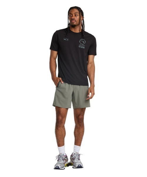 RVCA(ルーカ)の「RVCA メンズ HAWAII MARK SS Tシャツ 【2025年春夏モデル】/ルーカHAWAIIコレクションロゴプリント半袖Tシャツ(Tシャツ/カットソー・メンズ・ブラック/グレー・SMALL/MEDIUM/LARGE/X-LARGE)」の6枚目の写真