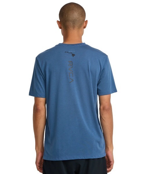 RVCA(ルーカ)の「RVCA メンズ HAWAII MARK SS Tシャツ 【2025年春夏モデル】/ルーカHAWAIIコレクションロゴプリント半袖Tシャツ(Tシャツ/カットソー・メンズ・ブラック/グレー・SMALL/MEDIUM/LARGE/X-LARGE)」の7枚目の写真