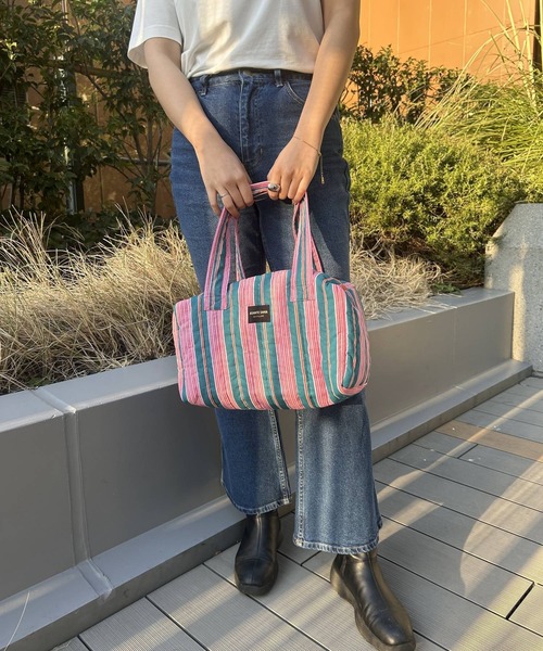 BAYFLOW（ベイフロー）の「【ASANTE SANA】ミニボストン（ハンドバッグ・レディース・ブルー/グリーン・0）」の16枚目の写真