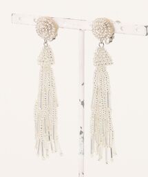 Jolie Toujours（ジョリトゥジュール）の「ビーズフリンジイヤリング（イヤリング）」