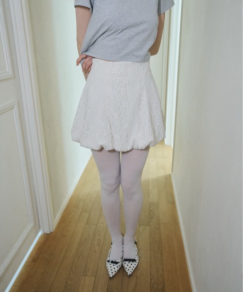 smyeom レースバルーンスカート Lace balloon skirt/レースバルーンスカート（スカート