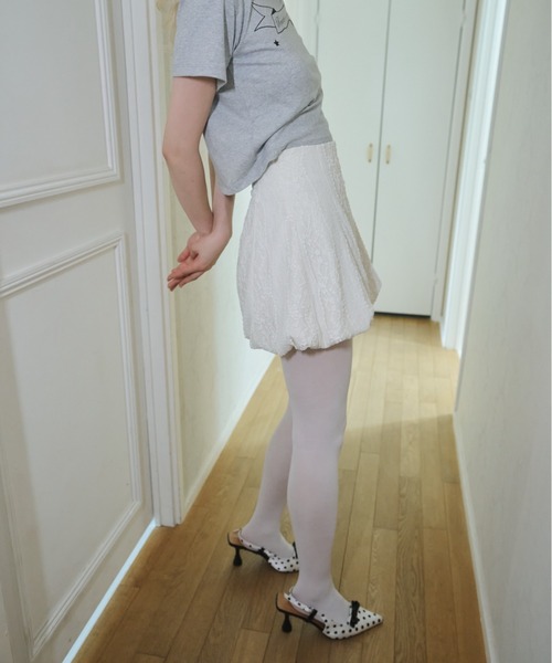 Lace balloon skirt/レースバルーンスカート（スカート
