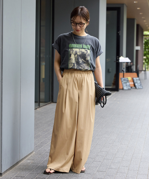 JOURNAL STANDARD(ジャーナルスタンダード)の「《追加2》【洗える】イージータックワイドパンツ(その他パンツ・レディース・ブラック/ベージュ・36/38)」の5枚目の写真