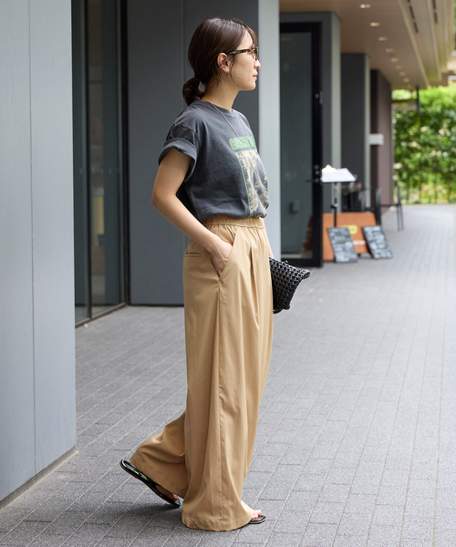 JOURNAL STANDARD(ジャーナルスタンダード)の「《追加2》【洗える】イージータックワイドパンツ(その他パンツ・レディース・ブラック/ベージュ・36/38)」の15枚目の写真