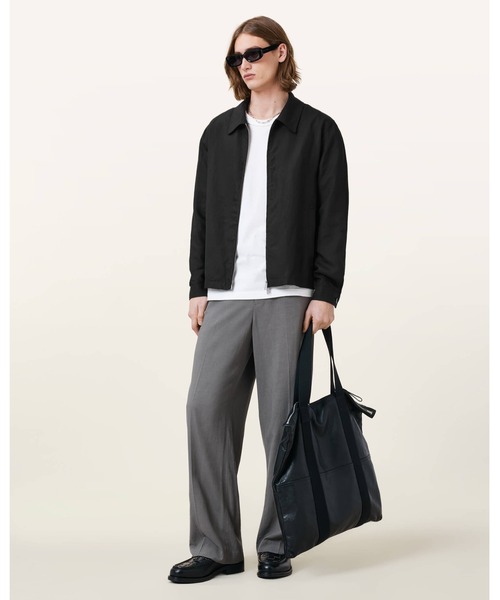 ALLSAINTS(オールセインツ)の「BRANDER LIGHTWEIGHT JACKET | BRANDER ライトウェイト ジャケット(その他アウター・メンズ・ブラック・L/S/M/XS)」の3枚目の写真