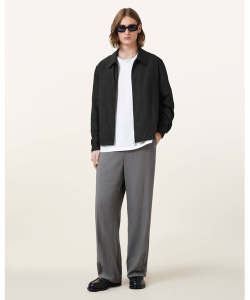 ALLSAINTS(オールセインツ)の「BRANDER LIGHTWEIGHT JACKET | BRANDER ライトウェイト ジャケット(その他アウター・メンズ・ブラック・L/S/M/XS)」の5枚目の写真