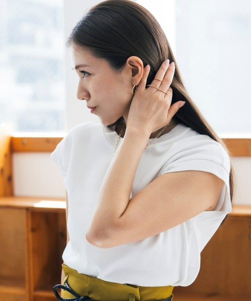 Nothing And Others(ナッシングアンドアザーズ)の「「Nothing And Others × Ayumi Uehara Collection」Thin 2.3 Ring(リング・レディース・シルバー/ゴールド・FREE)」の12枚目の写真