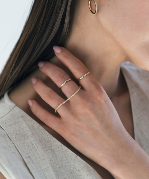 Nothing And Others(ナッシングアンドアザーズ)の「「Nothing And Others × Ayumi Uehara Collection」Thin 2.3 Ring(リング・レディース・シルバー/ゴールド・FREE)」の15枚目の写真
