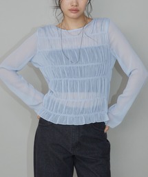 メニーシャーリングシアートップス