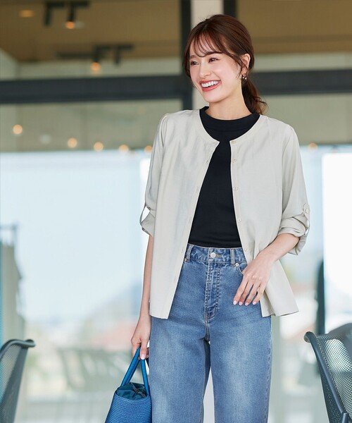 小倉優子さん着用】“サマさまカットソー”ハーフスリーブ