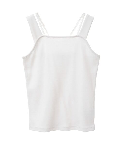 earth music&ecology（アースミュージックアンドエコロジー）の「ホルターレースキャミソール（キャミソール・レディース・アイボリー/ライトグレー/ミント/ブラック・S/M）」の21枚目の写真