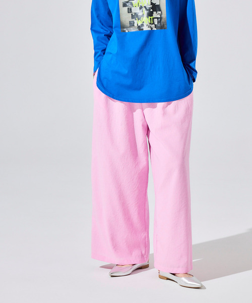 Cepica(セピカ)の「リネンライクカラーパンツ(その他パンツ・レディース・グレー/ブラック/レッド/ピンク/グリーン・フリー)」の19枚目の写真