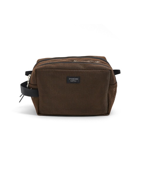 スタンダードサプライ / ECO STEP MESH エコステップメッシュ / 2R SQUARE POUCH M 2ルームスクエアポーチM