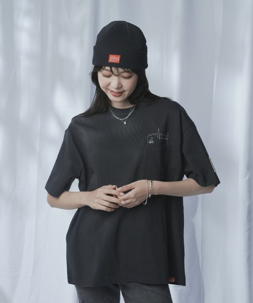 Manhattan Portage（マンハッタンポーテージ）の「S/S Print T-Shirt miffy（Tシャツ/カットソー・メンズ・ホワイト/ブラック・LARGE/MEDIUM/SMALL/X-LARGE）」の6枚目の写真