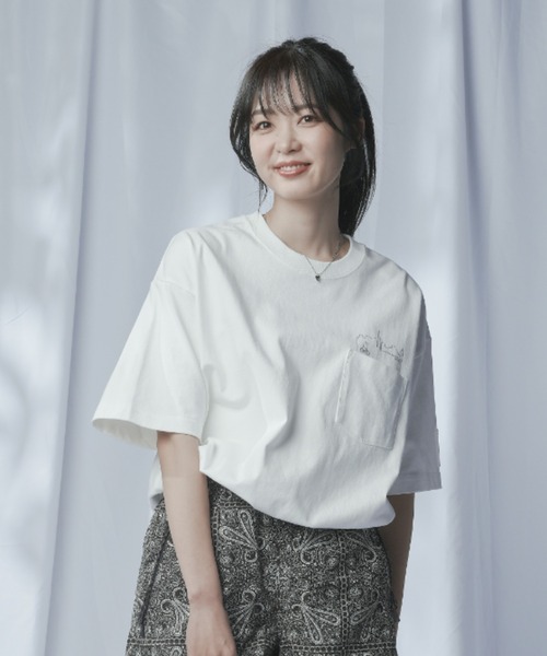 Manhattan Portage（マンハッタンポーテージ）の「S/S Print T-Shirt miffy（Tシャツ/カットソー・メンズ・ホワイト/ブラック・LARGE/MEDIUM/SMALL/X-LARGE）」の10枚目の写真