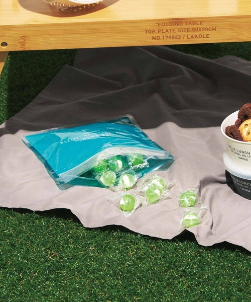 メイクアップ 新品　購入時は連絡くださいね セール】保冷ジェル保存袋3点セット / 293678（アウトドアグッズ