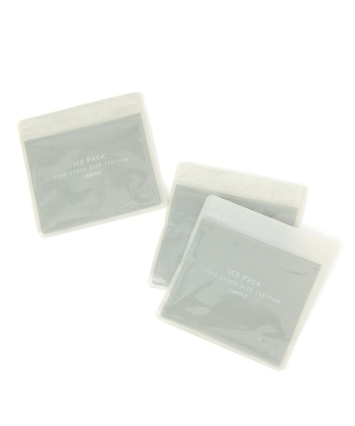 P3 1箱 新品 保冷ジェル保存袋3点セット / 293678（アウトドアグッズ
