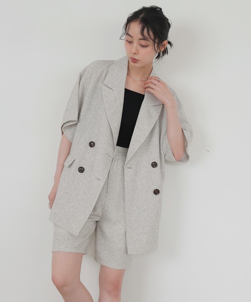 ハケット ロンドン LoroPiana サマーツイード テーラードジャケット ハケット ロンドン LoroPiana サマーツイード テーラード