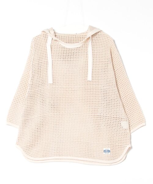 ARMY TWILL（アーミーツイル）の「【ARMY TWILL】Cotton Mesh Hoodie AM-2513005（パーカー・メンズ・オレンジ/アイボリー/ブラック・S）」の2枚目の写真