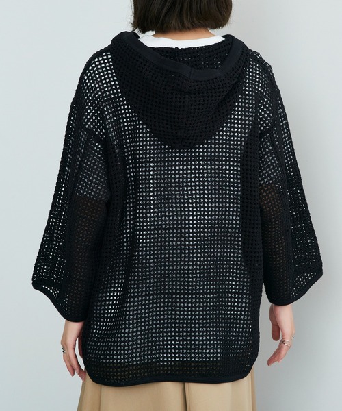 ARMY TWILL（アーミーツイル）の「【ARMY TWILL】Cotton Mesh Hoodie AM-2513005（パーカー・メンズ・オレンジ/アイボリー/ブラック・S）」の11枚目の写真