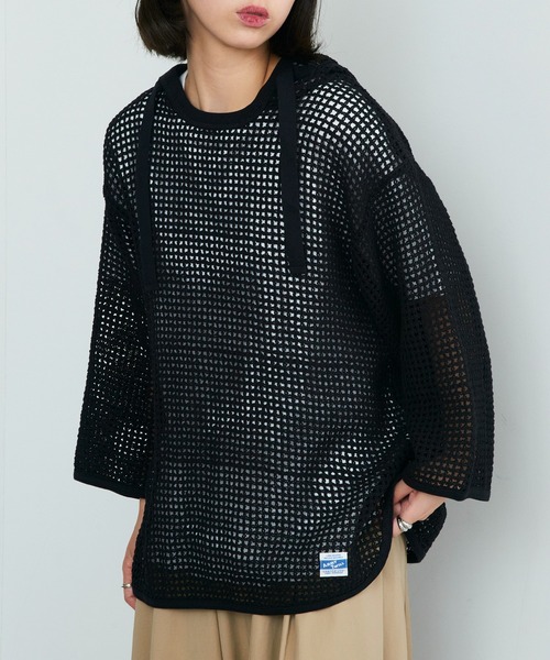 美品【ARMY TWILL アーミーツイル】メッシュフーディ ARMY TWILL（アーミーツイル）Cotton Mesh Hoodie - hinataストア