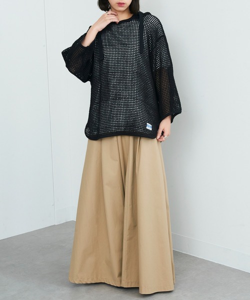 ARMY TWILL（アーミーツイル）の「【ARMY TWILL】Cotton Mesh Hoodie AM-2513005（パーカー・メンズ・オレンジ/アイボリー/ブラック・S）」の9枚目の写真