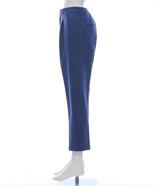 CLEAR BASIC（クリアベーシック）の「【低身長サイズ有】前ジップストレッチテーパードパンツ[オフィスカジュアル 骨格ストレート]≪SS新作≫（その他パンツ・レディース・アイボリー/ブラック/ネイビー・M/S/L/XS/PS）」の8枚目の写真