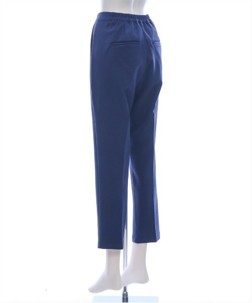 CLEAR BASIC（クリアベーシック）の「【低身長サイズ有】前ジップストレッチテーパードパンツ[オフィスカジュアル 骨格ストレート]≪SS新作≫（その他パンツ・レディース・アイボリー/ブラック/ネイビー・M/S/L/XS/PS）」の9枚目の写真