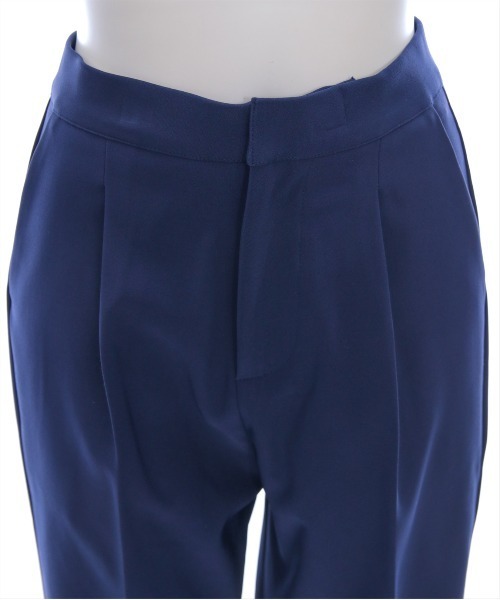 CLEAR BASIC（クリアベーシック）の「【低身長サイズ有】前ジップストレッチテーパードパンツ[オフィスカジュアル 骨格ストレート]≪SS新作≫（その他パンツ・レディース・アイボリー/ブラック/ネイビー・M/S/L/XS/PS）」の15枚目の写真